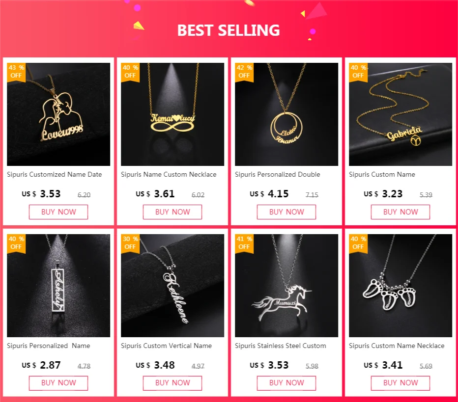 Sipuris Personalisierte Namenskette mit Krone aus Edelstahl für Damen und Herren, Maßgefertigter Schmuck, Geschenk für Freundin – Detail 1