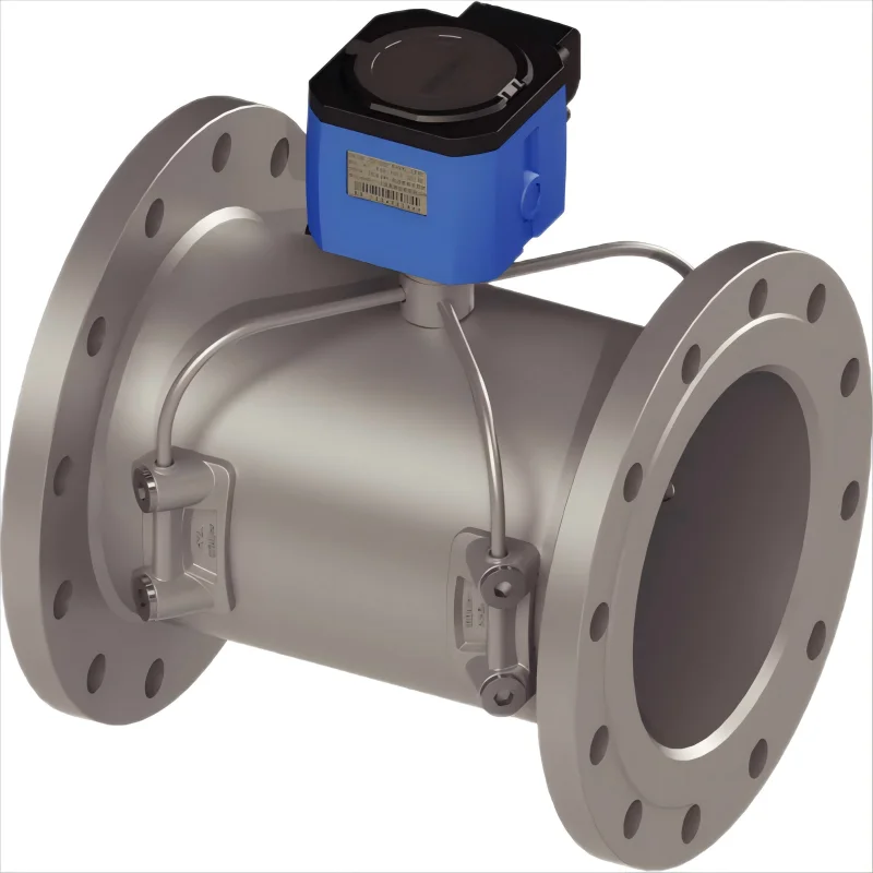 HTW-2 قطر كبير DN50-DN500 PN10/PN16 عداد المياه بالموجات فوق الصوتية مزدوج القناة