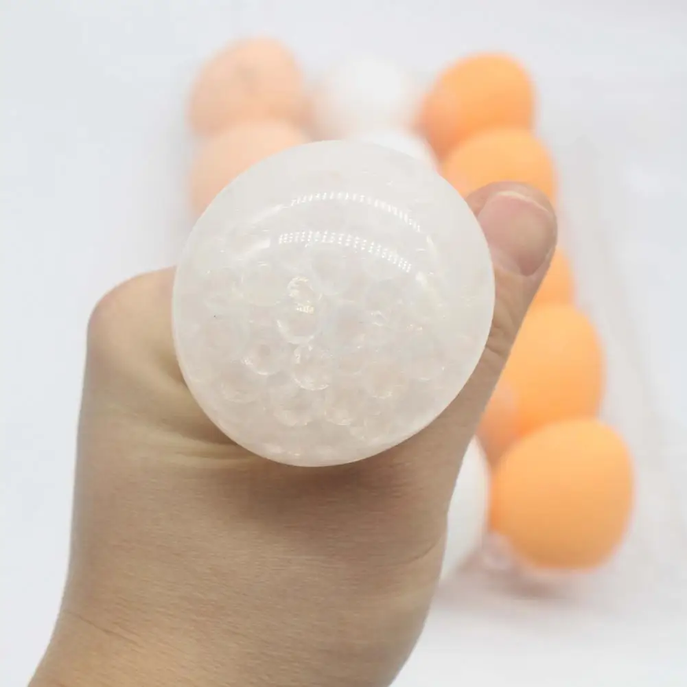 ของเล่นไข่บีบ TPR ของเล่นนุ่มนิ่มกู้คืนได้อย่างรวดเร็ว Relief บีบของเล่นคลายเครียด