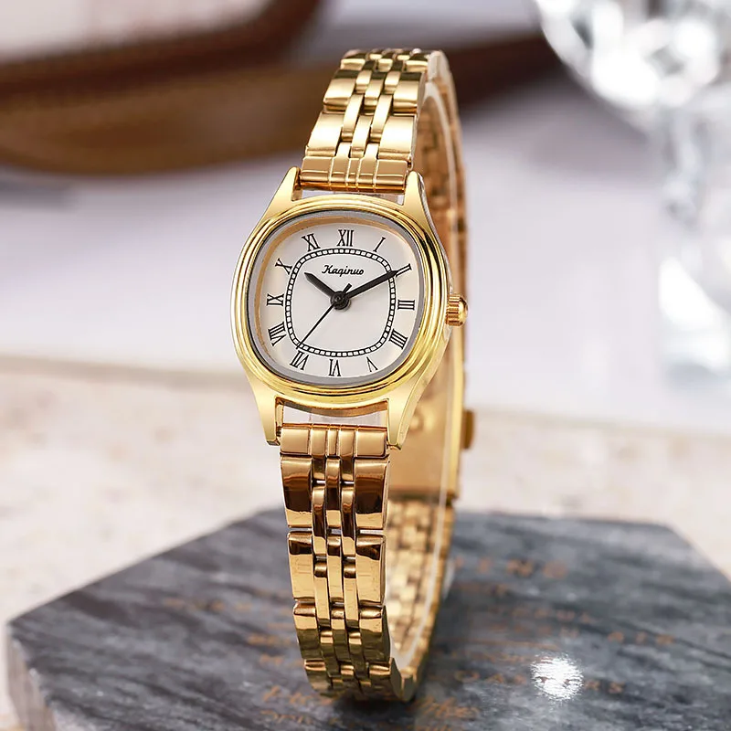 

Fashion Women Roman Dial Watch Square Simple Design Quartz Watch Luxury Stainless Steel Wristwatch Dropshipping Relógio Feminino