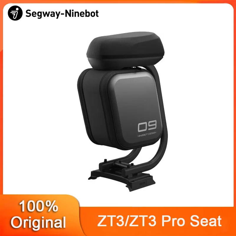 Original Segway Multifunctional Seat With Bag For Ninebot ZT3/ZT3 Pro Electric Scooter 10L Large Capacity and Comfortable Seat