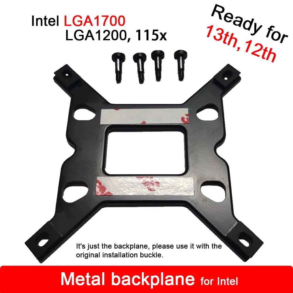 ID-Cooling IS Series 47k 6k 50X 40X LGA1700 Mounting Buckle Bracket Metal Backplane Intel Gen 12th 13th CPU AM4 AM5 Ryzen 7000