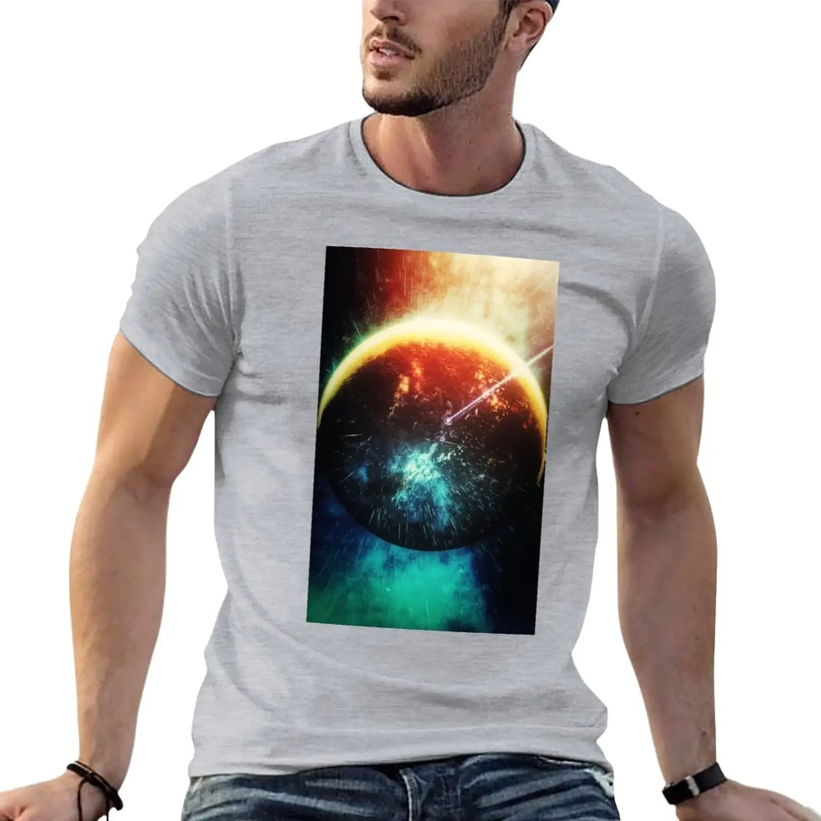 

Space is Colorful and Dark T-Shirt shirts graphic tees cute tops mens t shirts