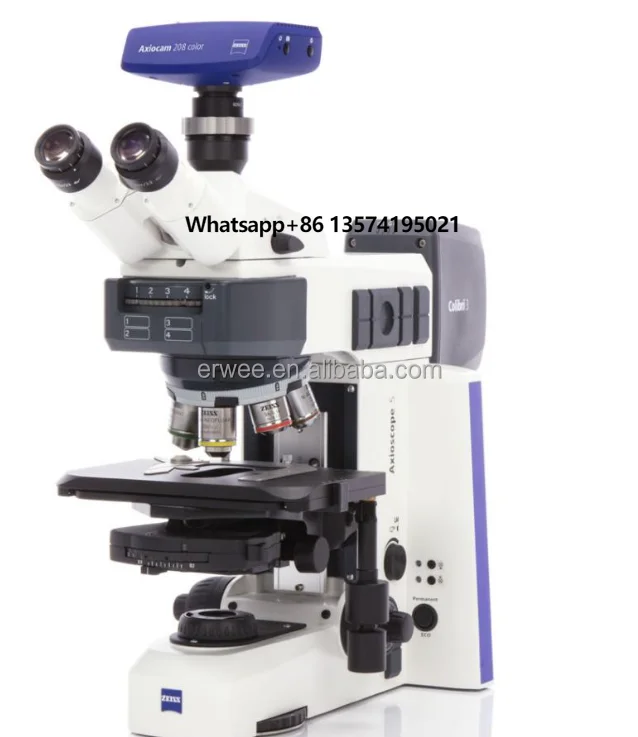 High-Resolution Olympus Axioscope Microscope - Advanced Imaging for Biomedical Research, Histology, and Materials Science