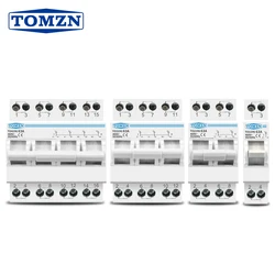 TOMZN 1P 2P 3P 4P 63A MTS Dual Power Manual Transfer Isolating Switch Interlock Circuit Breaker