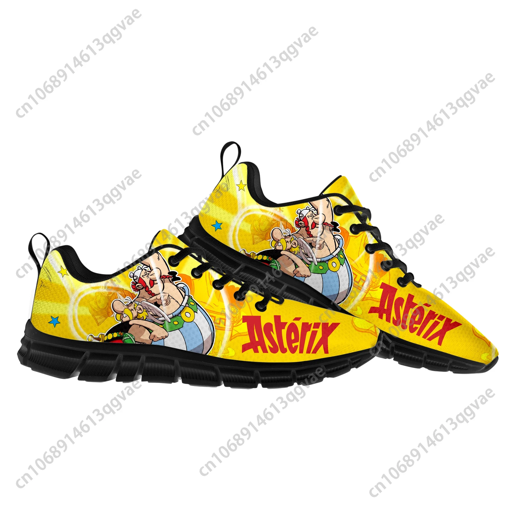 Asterix Adventure Obelix Sports Shoes Mens Womens Teenager Kids Children Sneakers High Quality Anime Manga Sneaker Custom Shoe