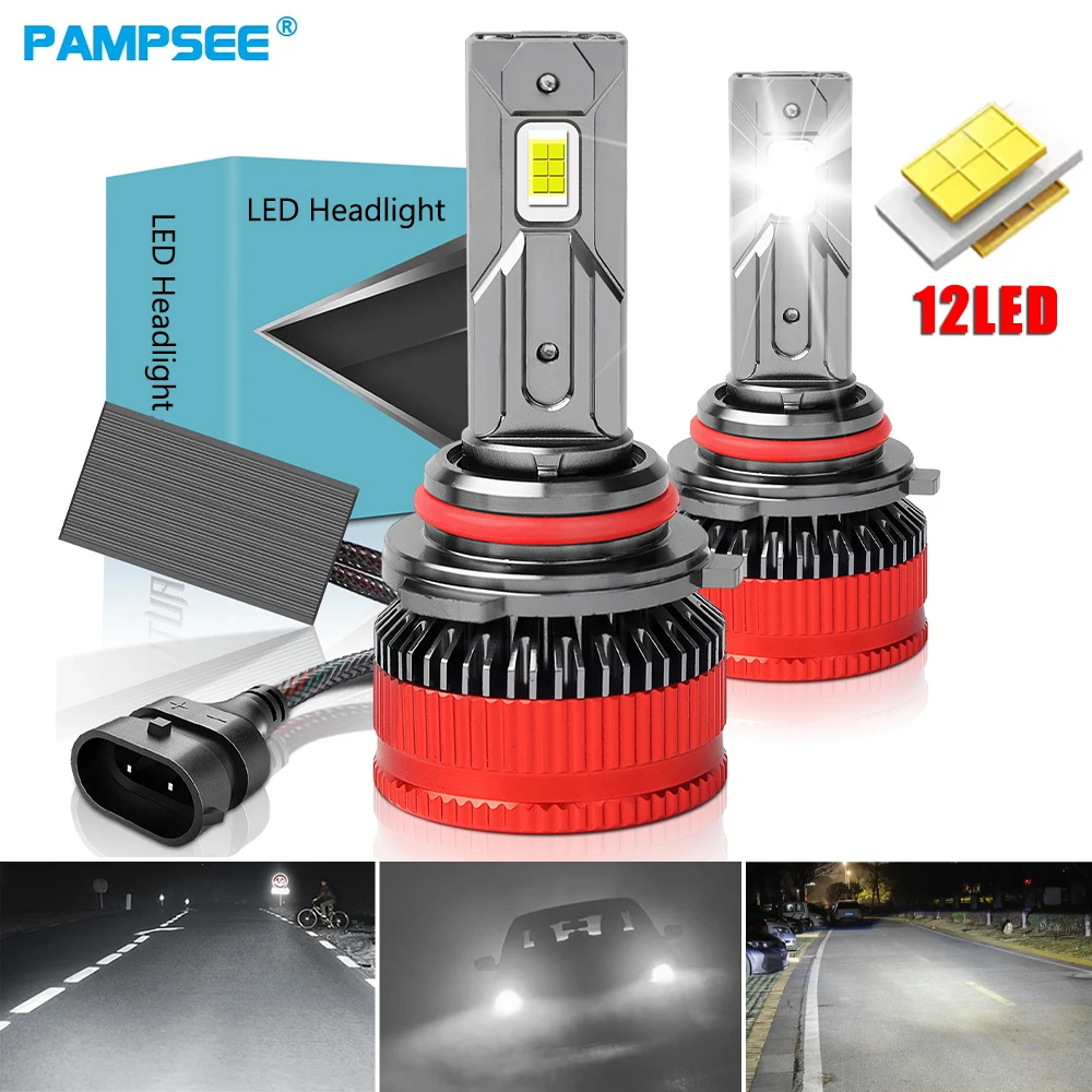 A7 Plus H7 H11 LED لمبة المصباح 80000LM 9005 9006 H4 H1 H8 LED مصابيح السيارة مع CANbus 9012 HB3 HB4 الضباب الخفيف 12 فولت 24 فولت 6000 كيلو Mini #1