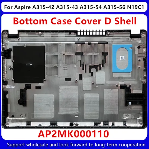 Imagen 2 del producto 95% nuevo para Kailxuling Aspire A315-42 A315-43 A315-54 A315-56 N19C1 cubierta inferior D Shell AP2MK000110
