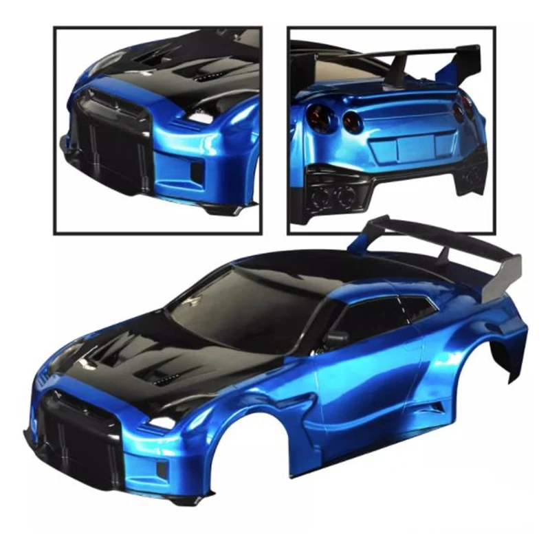 1/10 LB GTR R35-RR Rc Drift Car Toys Body Shell With Lamp Cup/Tail Wing