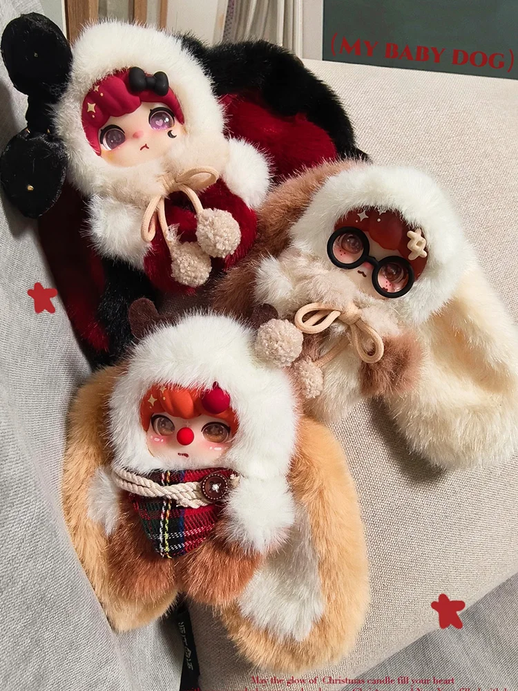 

LOKIKI Paper Page Star Picking Series Blind Box Cute Fluffy Bunny Doll Ornament Collectible Room Decoration Toy Gift For Girls