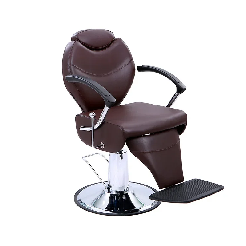 Barber shop can fold down  cutting chairs,  salon dedicated hot dye  cutting chairs, trendy shop hair salon chairs