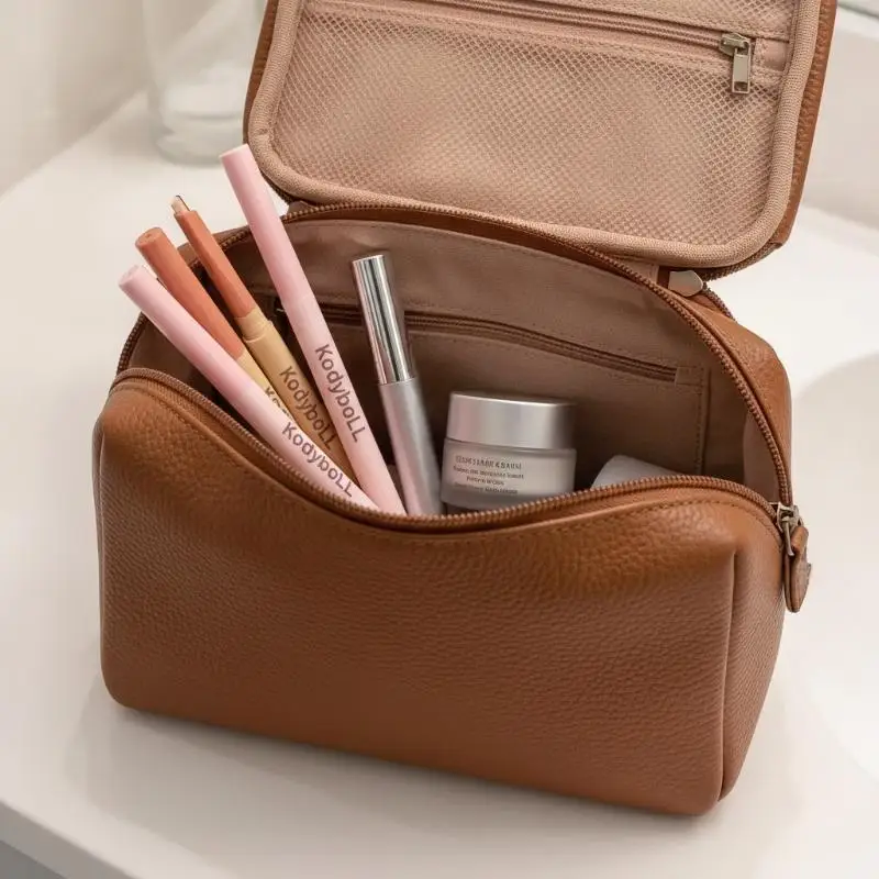 Matte Dual-Tone Under-Eye Highlight Shadow Pencil Leak Proof Travel Friendly Nude Beige Brown for Vacation Trip Makeup
