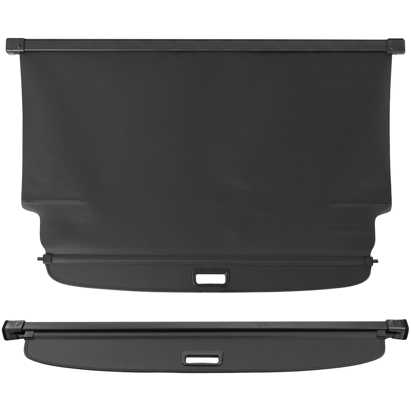 Retractable Rear Trunk Cargo Cover For 21-26 Ford Bronco 4DR Luggage Shade Black