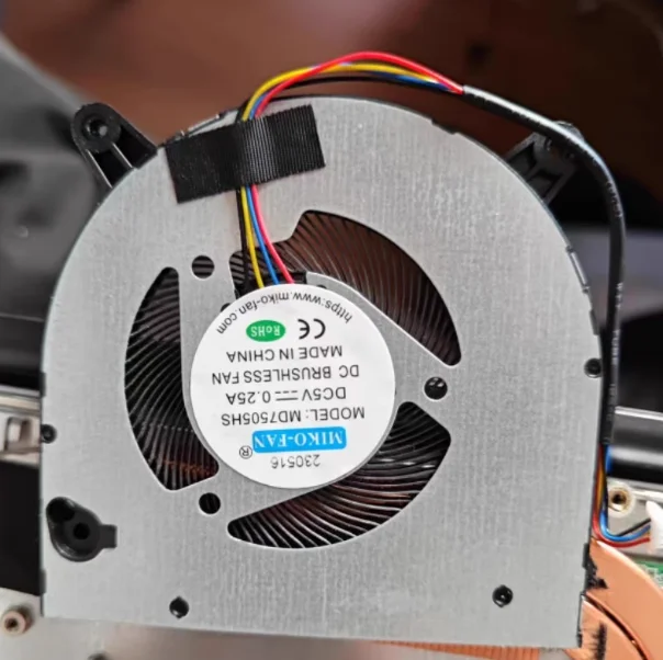 

MD7505HS DC 5V 0.25A Cooler Fan For Laptop Cooling Radiator Fan Parts