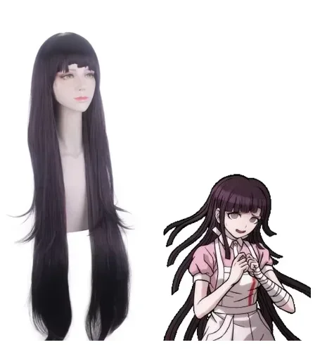 Mikan Tsumiki Cosplay clothes with wig set shoes bandages accessories Danganronpa Costume Women Outfit Halloween Dress