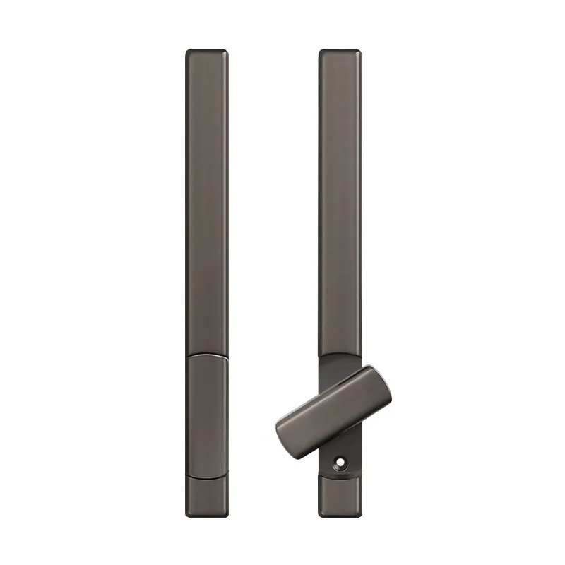Invisible door lock Italian minimalist single-sided lock Magnetic suction indoor wooden door hidden