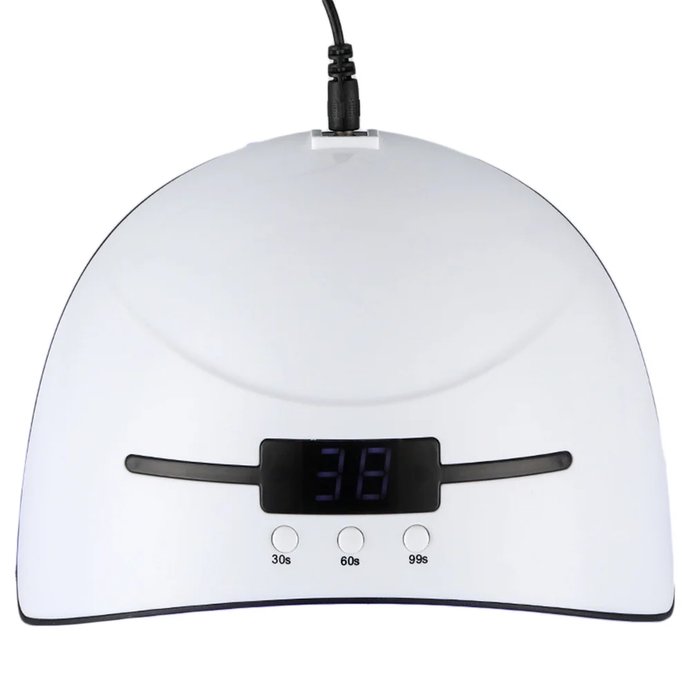 Lampada per unghie intelligente 36W Essiccatore per smalto gel Timer di induzione intelligente per salone domestico Lampada per asciugatrice per unghie da donna Luce gel
