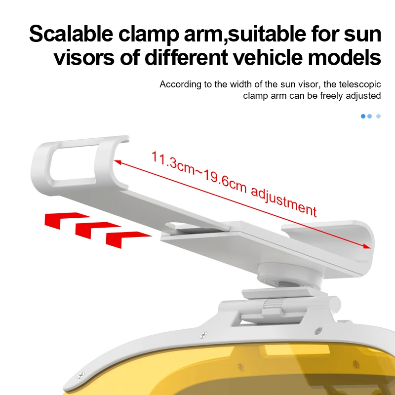 حاجب مضاد للتوهج لحماية العين لقيادة السيارة، مضاد للوهج ليلا ونهارا، قناع مضاد للشعاع العالي، مستلزمات السيارات #5