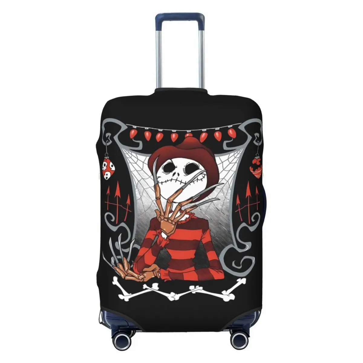 

Модный ностальгический защитный чехол для чемодана Custom N-Nightmares C-Christmas Comic, подходит для чемоданов 18-32 дюймов