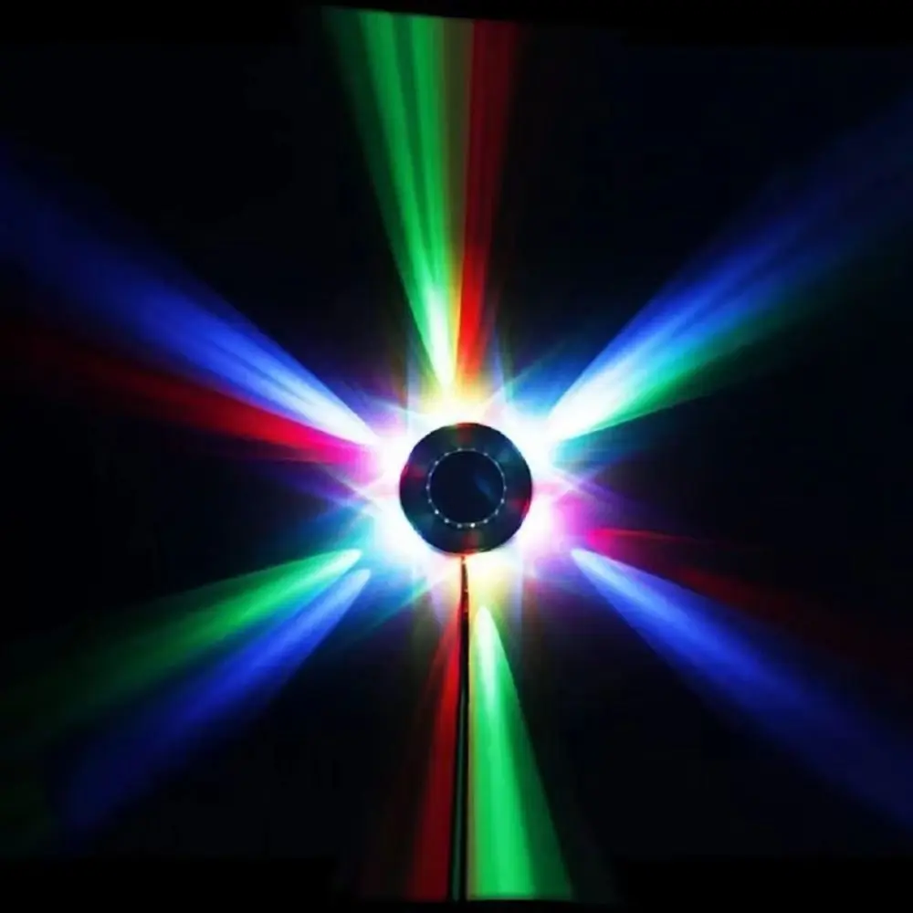 

Colorful LED Disco Ball Light Rotating Design RGB Lights Stage Light Flashing Light Wall Mount LED Rotating Light Birthday Party