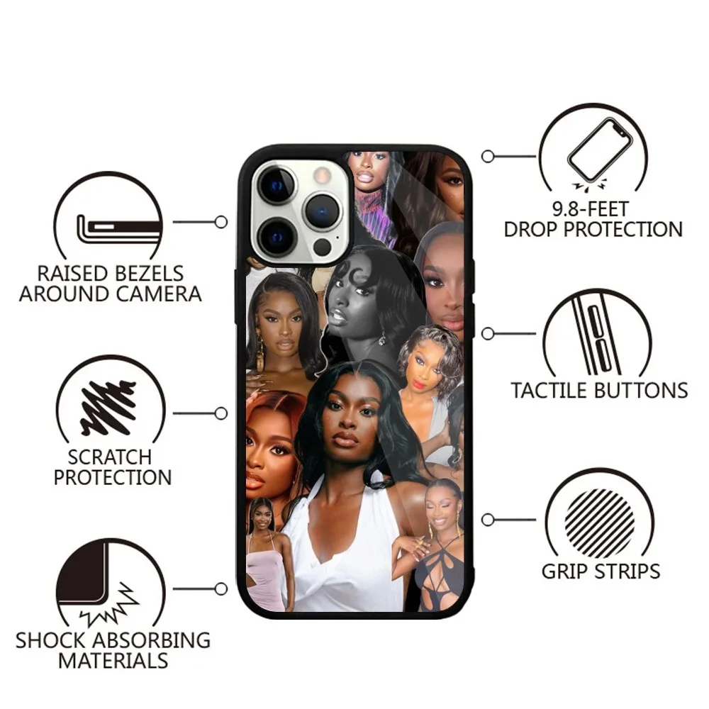 C-Coco Jones Phone Case For iPhone 16,15,14,13,12,11,Plus,Pro,Max,Mini Magsafe Magnetic Wireless Charging