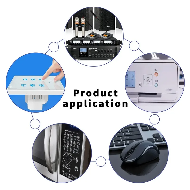 120pcs 12 Values 10 Pieces of Each Type Tactile Push Button Switch Micro Momentary Tact Switch Assortment Kit