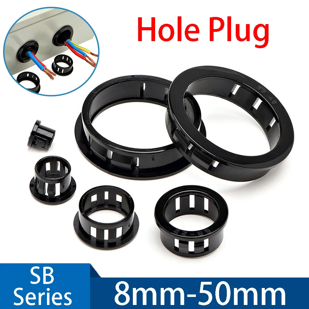 

SB 8-50 мм круглые защелкивающиеся провода, прокладка, зажим, настольный провод, впускное отверстие, уплотнительное кольцо, заглушка, крышка, стойка для кабеля, держатель, протектор