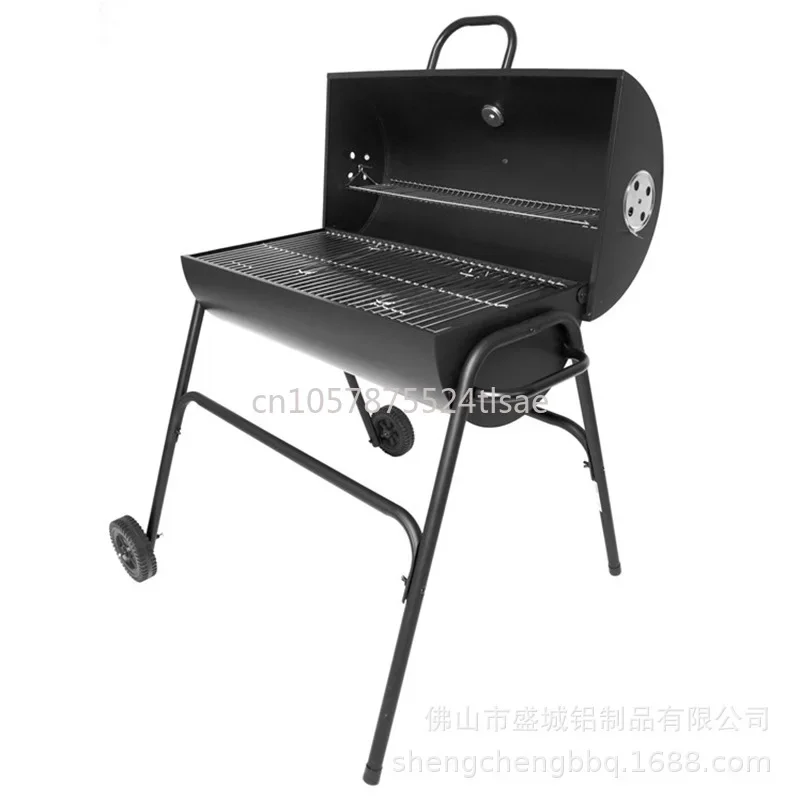 Garden outdoor grill BBQ grill, windproof enclosure grill Carbon grill