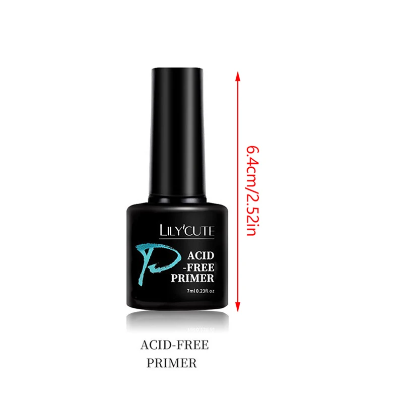 Base Coat para unhas, Top Coat, Selo Temperado Fosco, Cola Inferior, Primer e Desidratador Removível, Manicure, 7ml