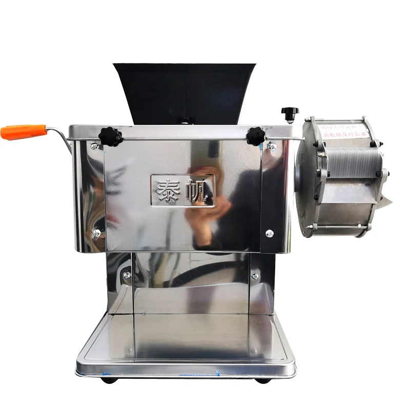 850W Meat Slicer Commercial Slicer Household Cutting Machine Fully Sutomatic Electric Pork Wire Machine