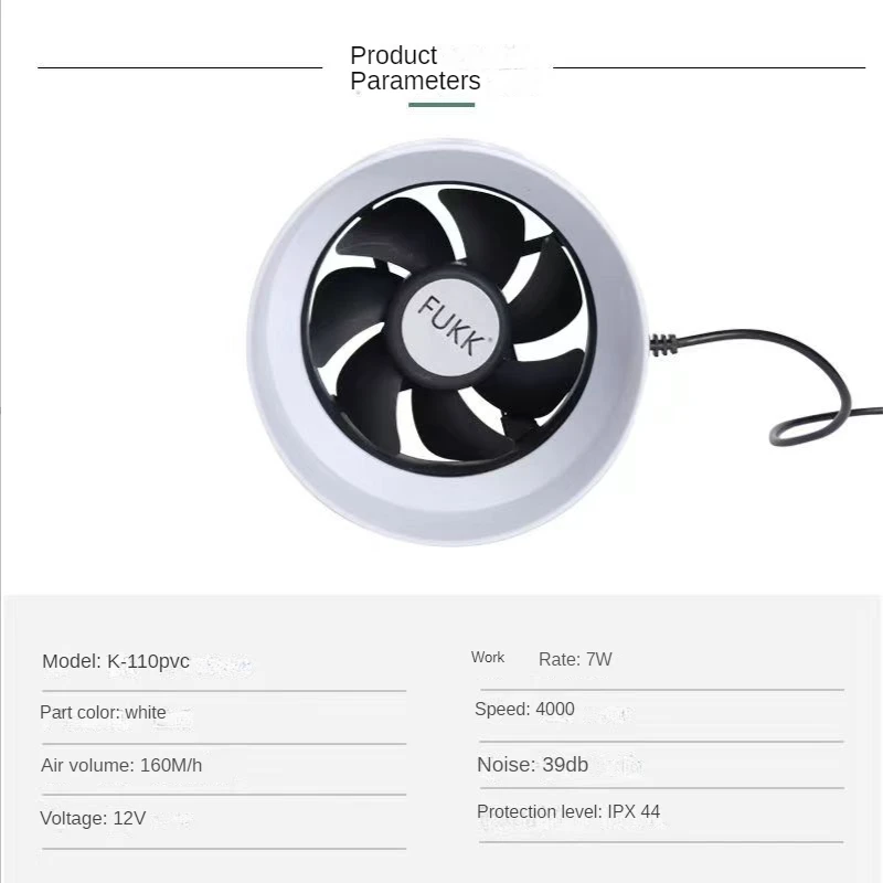 4inch Pipe Ceiling Window Exhaust Fan  220V Ventilation Air Extractor for Bathroom Toilet Kitchen Duct Attic Blower Fans