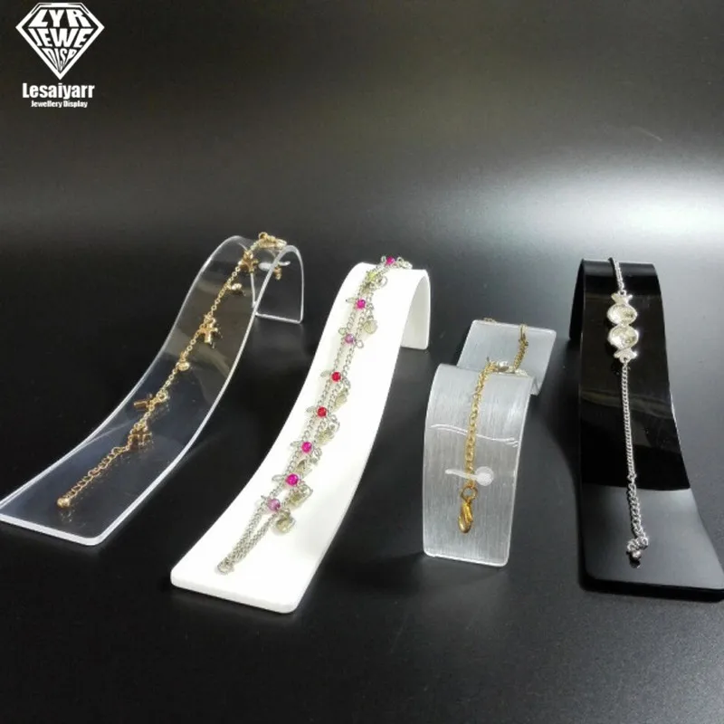 Necklace organizer holder stand bracelet case jewellry exhibitor watch display acrylic riser jewellery counter accessories