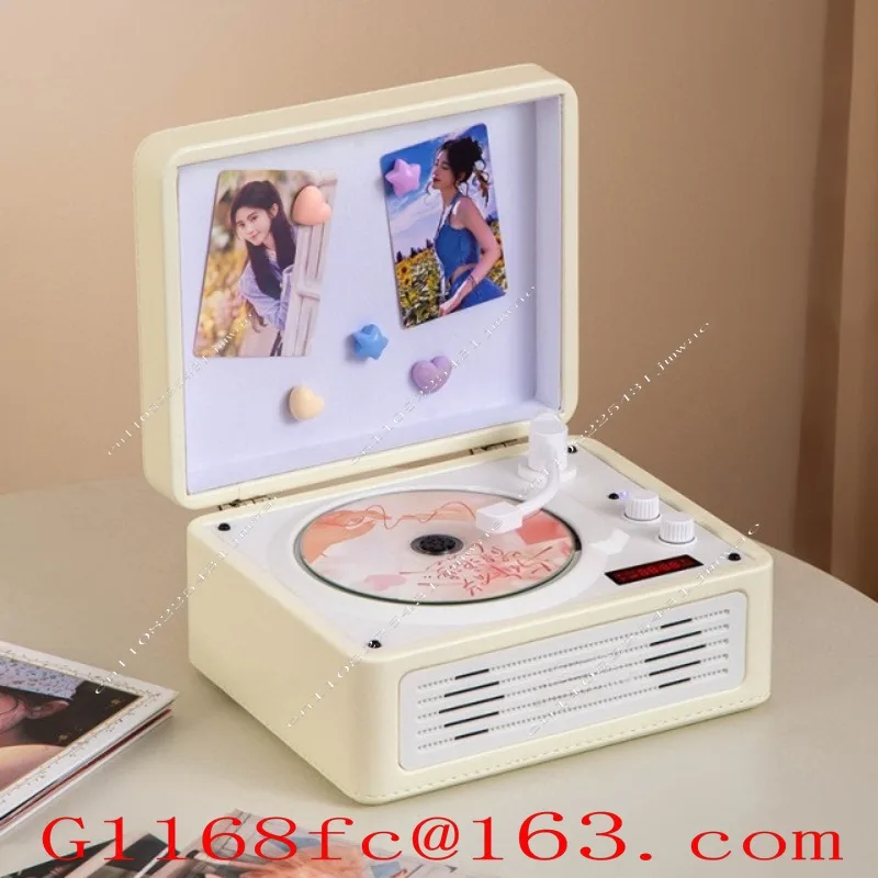 Retro Bluetooth Player, Audio Integrated CD Player