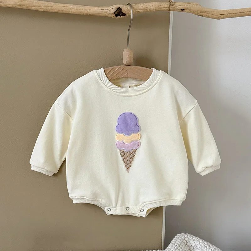 סווטשירט עם גלידה לתינוק