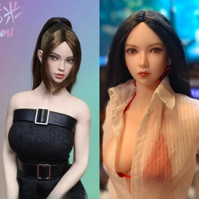 

В наличии: JKTOYS K-006, масштаб 1/6, голова-скульптура «Красавица смешанной крови» Юми с подвижными глазами, модель головы для 12-дюймовых фигурок.