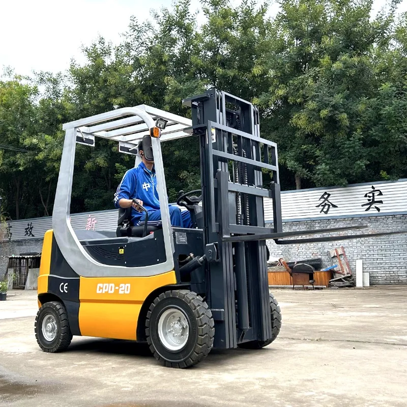 Customized China Manufacture 1.5 Ton 2 Ton Electric Forklift Hot Sale Lithium Battery Warehouse Handing Lifting Electric Forklif
