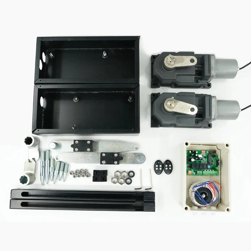 IP67 عن بعد تحت الأرض بوابة متأرجحة فتاحة قوية مقاوم للماء تيار مستمر 24 فولت موتور 200 كجم مشغلي البوابة الأوتوماتيكية