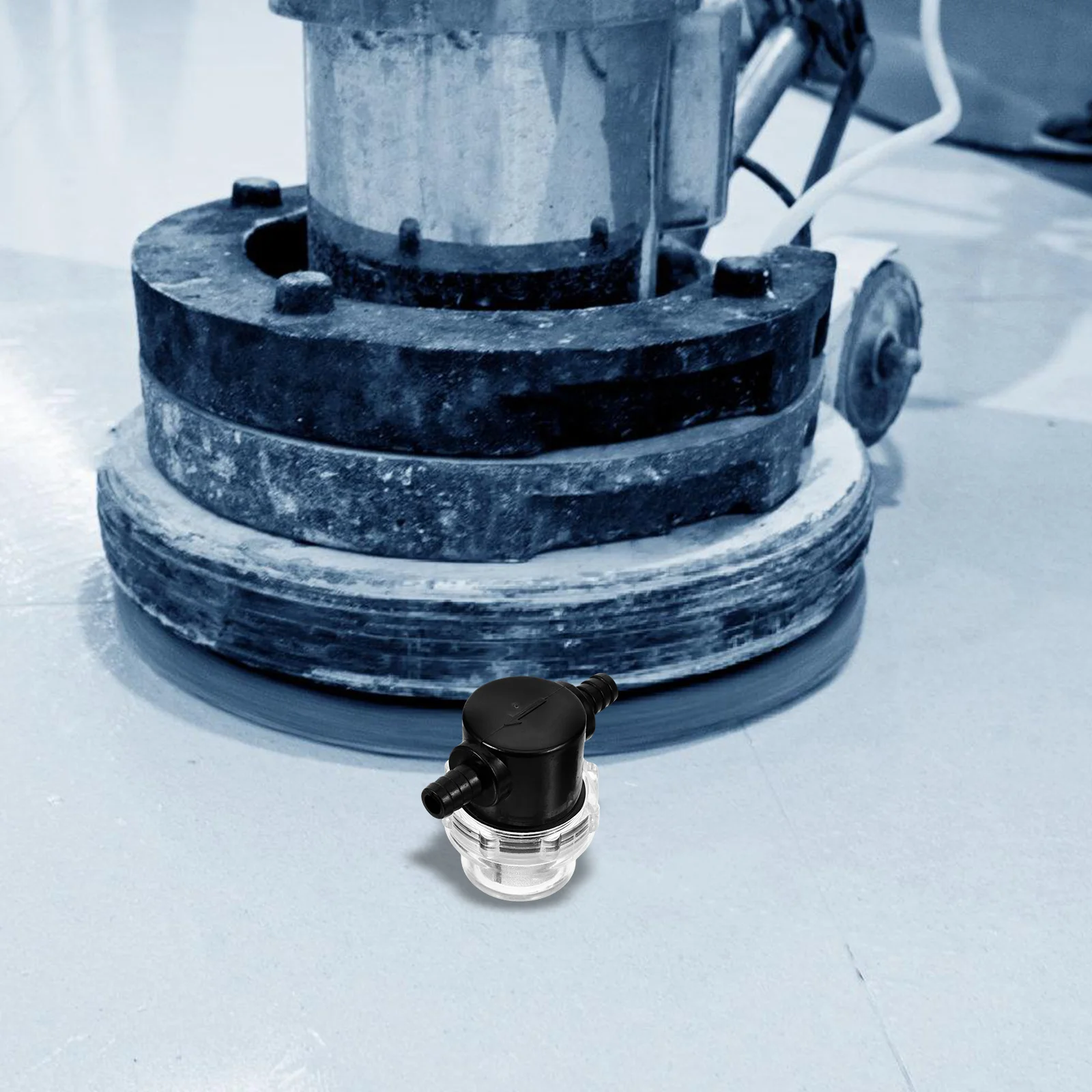 

Inline Filter for Floor Sweeper Water Cleaner Stainless Steel Mesh Strainer Durable Long Lasting Easy Installation Versatile