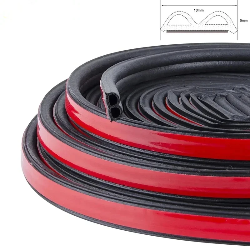 

Car Door Soundproof Seal Strip, Anti-Dust, Universal, Noise Insulation, Epdm, Truck, Rubber, Waterproof