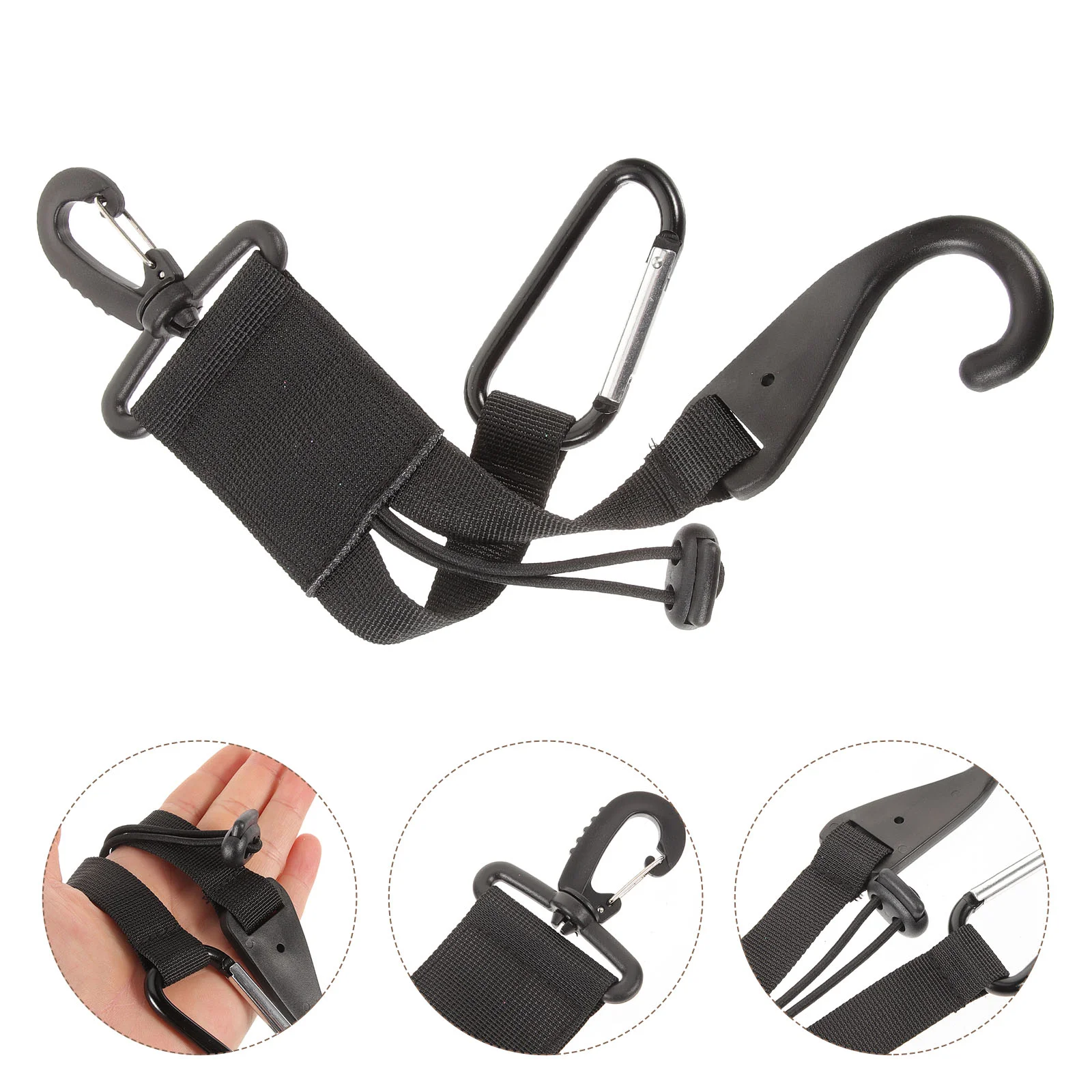 

Baseball Equipment Hooks Multi Functional Glove Clips Bat Hangers Hooks Portable Webbing Strap Fasteners Gear Holder For