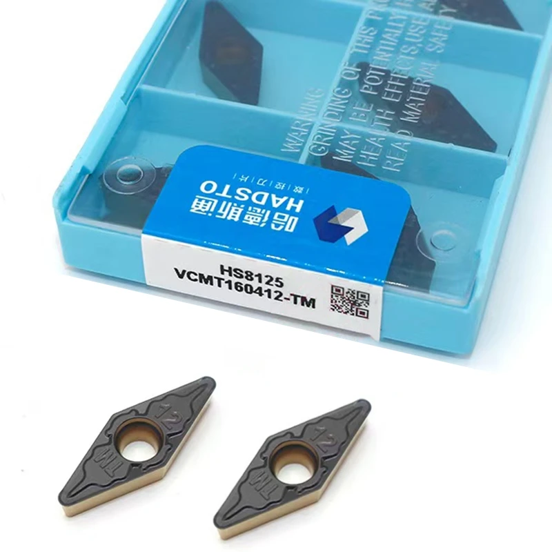 

Hadsto 100% Original Vcmt110304 Vcmt110308 Vcmt160404 Vcmt160408 Vcmt160412 Tm Hs8125 Lathe Car Cutting Car Alloy Tool Internal Hole Cnc Car Blade