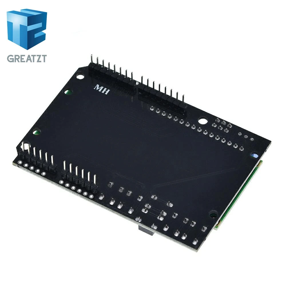 Greatzt-LCD画面付きキーボードキー,1602モジュール,arduino atmega328 atmega2560用,1個