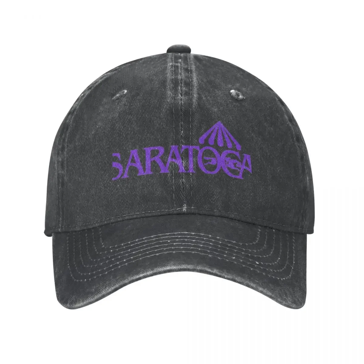 Saratoga Springs Race Track Purple Cowboy Hat Kids Hat Snapback Cap Hats Woman Men's