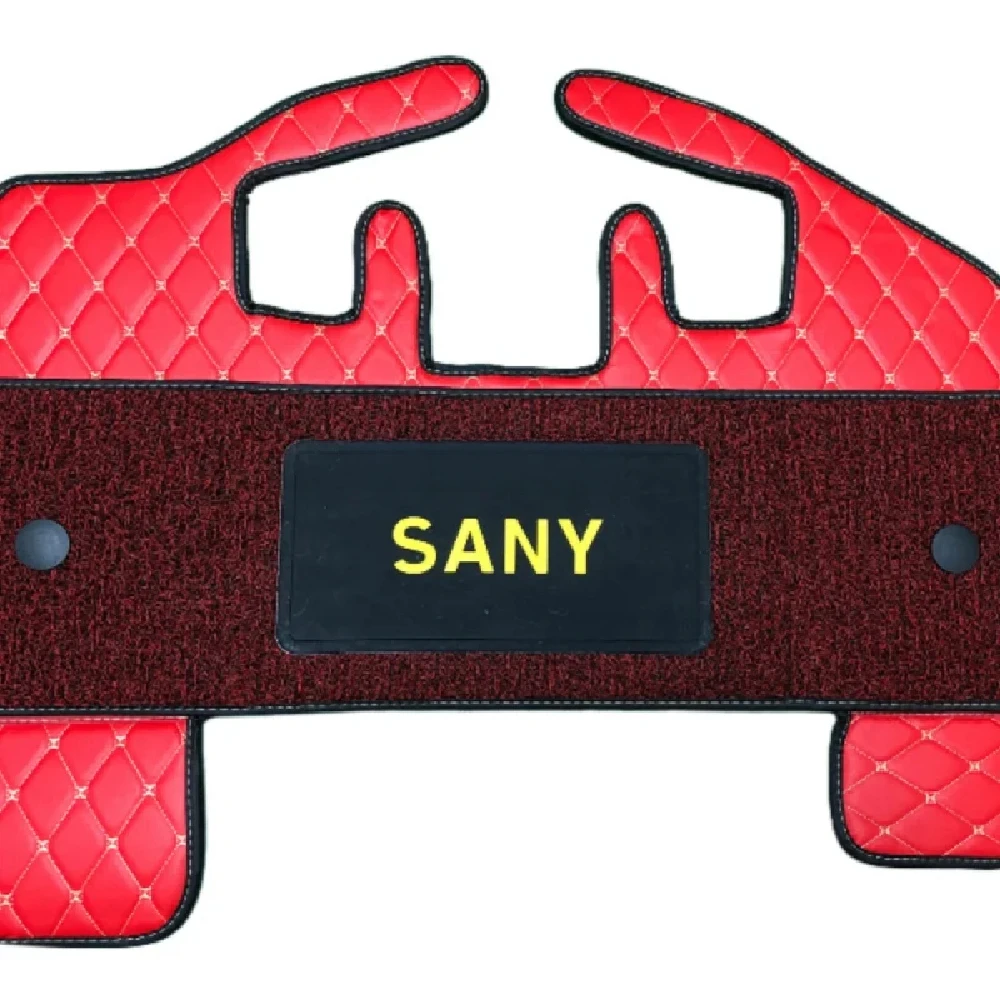 

For Sany Sy 55c 60c 55c-9/60c-9 Cab Floor Rubber Stepping Pad Double-layer Foot Pad Excavator Accessories