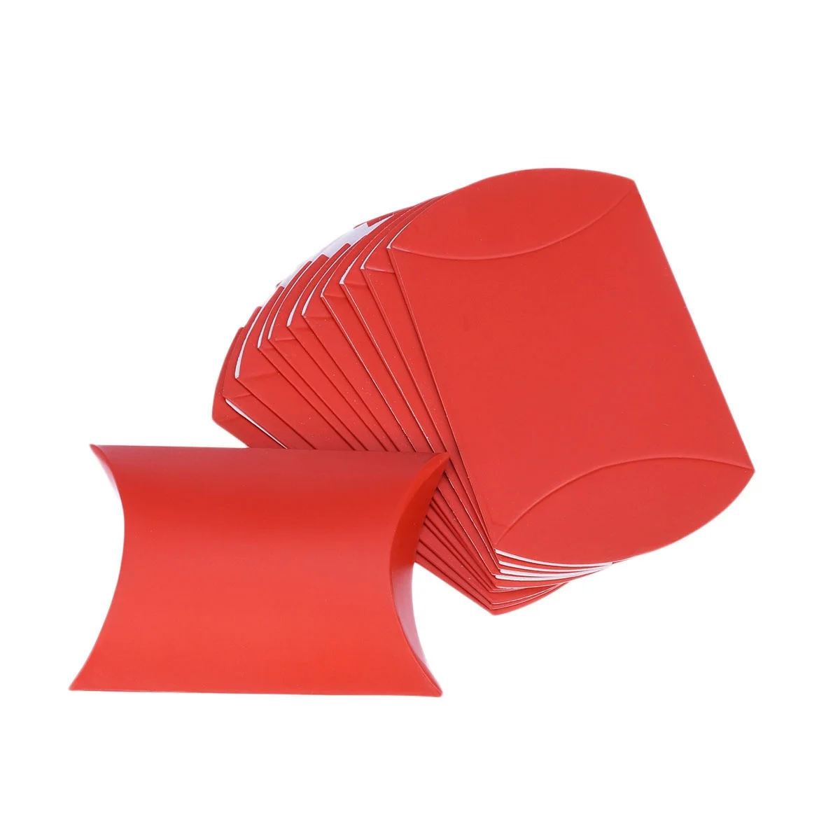 

12 Pcs Boxes Set Premium Paper Boxes Pillow Shaped Foldable Favor Sweet Treat Gift Bonbonniere Storage