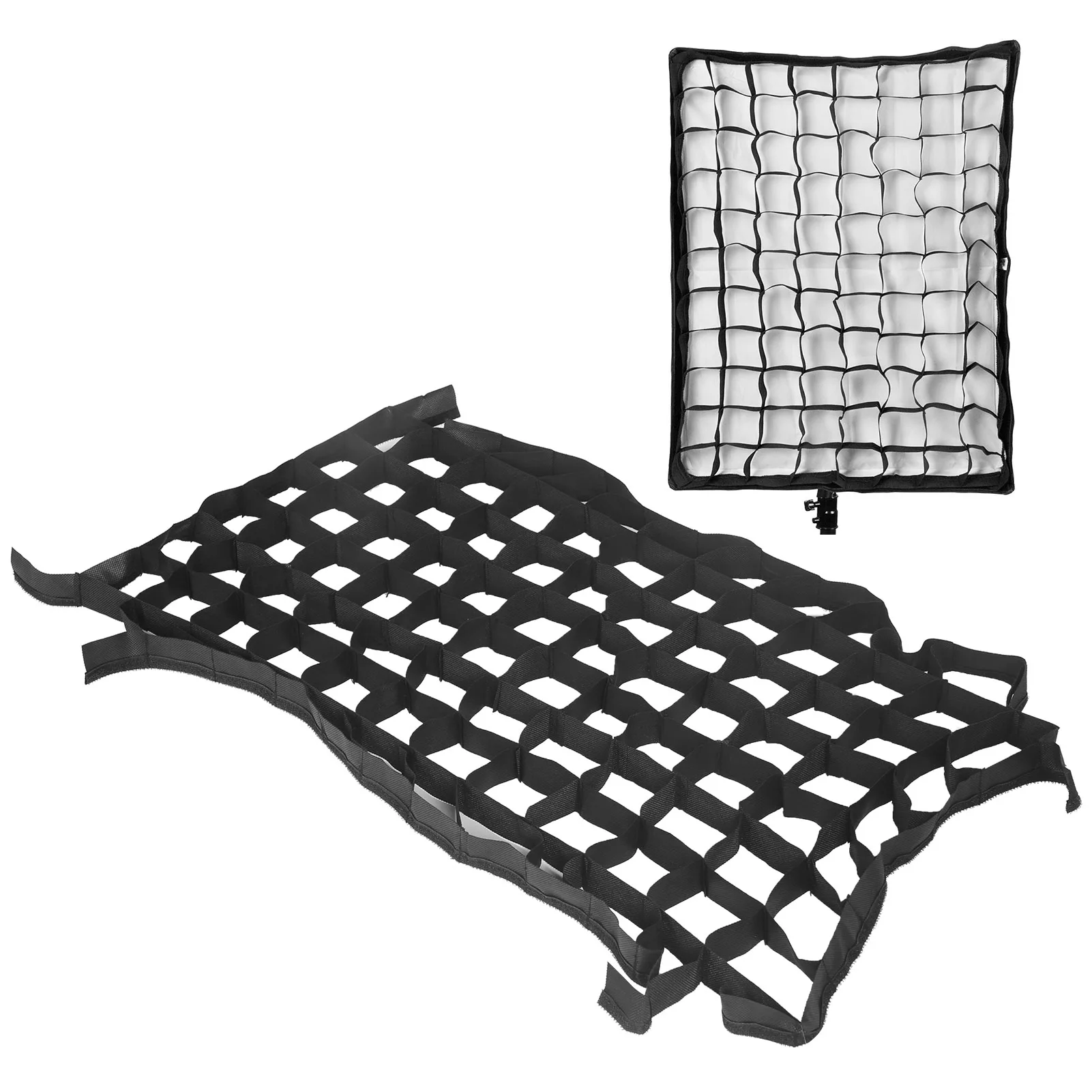 50x70cm Foldable Softbox Cellular Grid Mesh for Photography Shooting Studio Accessories Softbox Beehive Grid Nylon Softbox Grid