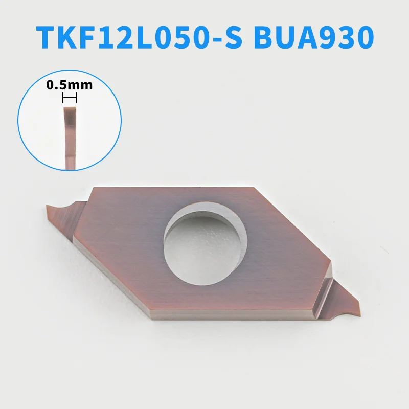 TKF 10Pcs Tungsten Carbide Straight‑Edge Positive and Negative Inserts CNC Lathe Turning Tools
