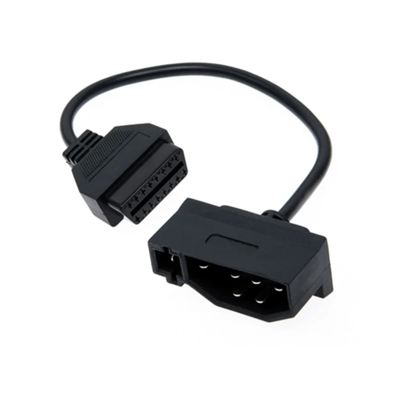 7Pin To OBD2 16Pin Cable Converter OBD 2 Cable For Ford 7Pin OBD Connector 16 Pin Female Cable Adapter For Ford 7Pin Cable