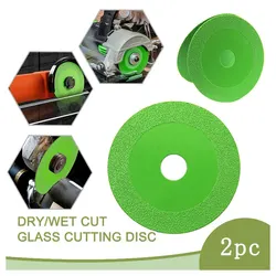 Diamond Ultra Thin Green Brazing Blade Cutting Blade Ceramic Jade Glass Tile Wine Bottle Grinding Cutting Saw Blade Tool