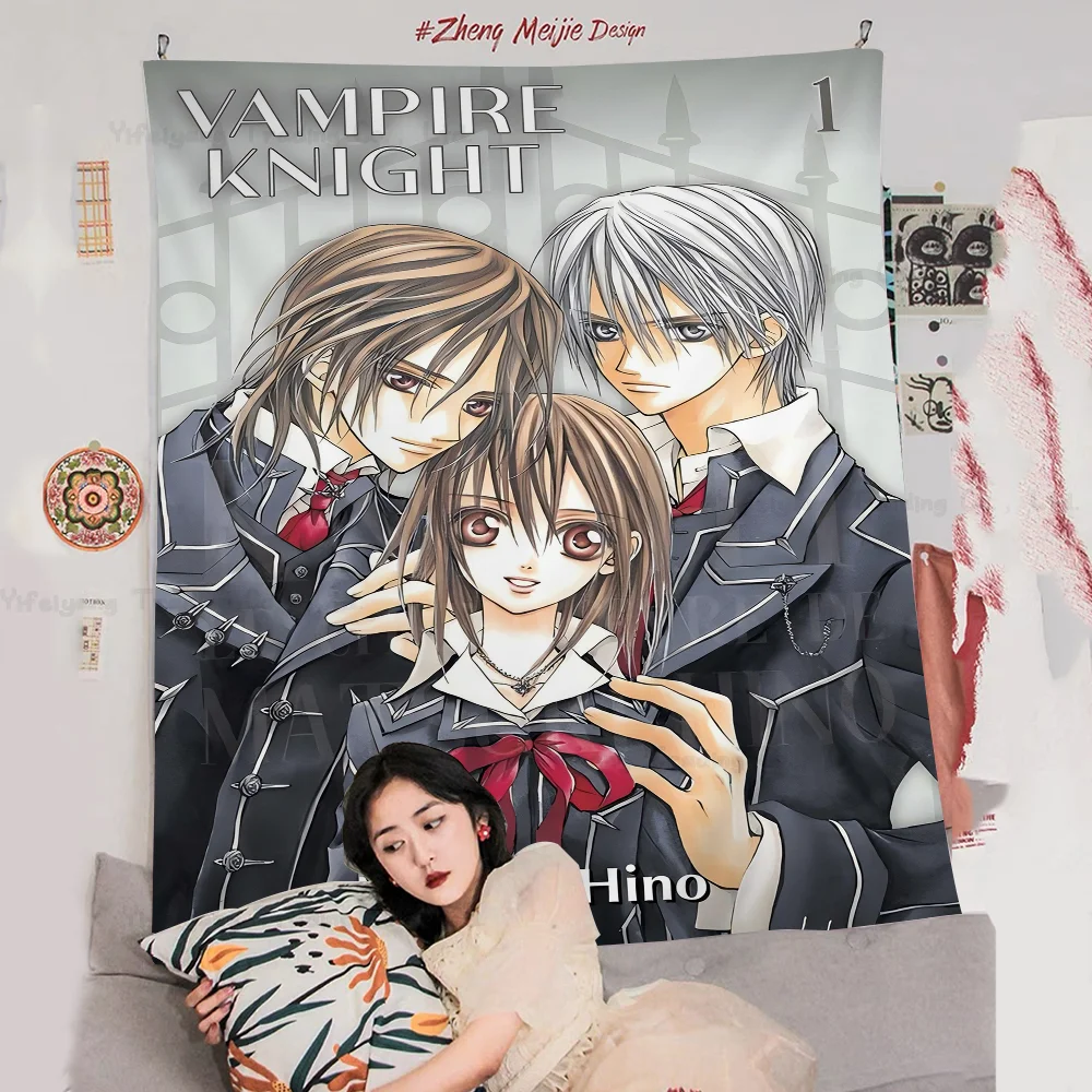 

Anime Vampire Knight Printed Large Wall Tapestry Cheap Hippie Wall Hanging Bohemian Wall Tapestries Mandala Home Decor